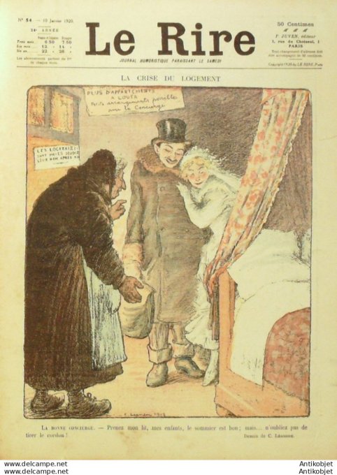 Le Rire 1923 n°211 Léandre Le Petit Mirande Nob Lissac Brivot Delarue Soupault Falké