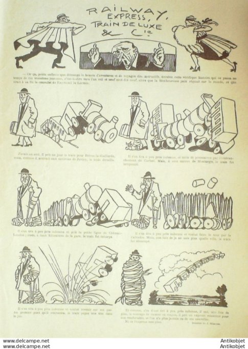 Le Rire 1920-01-10 #  54 Journal humoristique Ed.Originale Nouveaux Rois