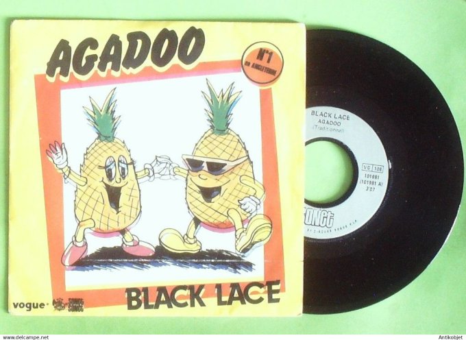 Black Lace 45T SP Agadoo 1984