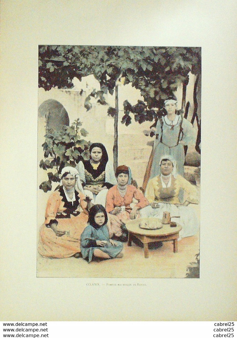 Algérie BLIDAH famille Mauresque