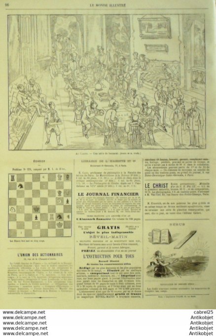 Le Monde illustré 1868 n°591 Plombieres (88) Herival Sénégal Lampsar Géorgie Jegerouhaiska Baiala Ka