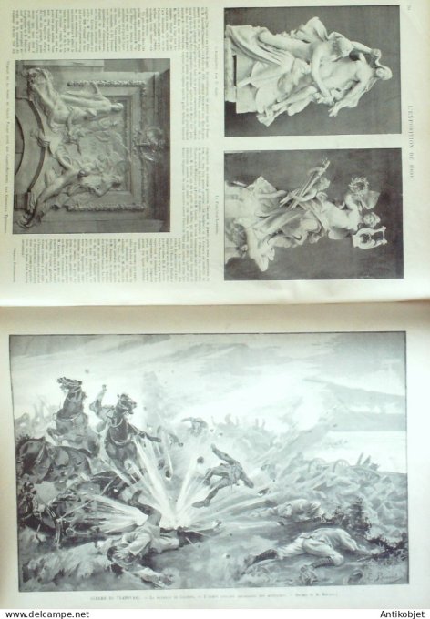 Le Monde illustré 1900 n°2236 Chine Kuang-Su Empereur Pékin Ambassadeurs Fang-Shang Wan-Shon-Sse  Tr