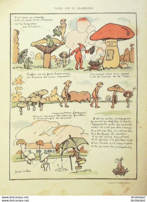 Le Rire 1919-01-18 #   3 Journal humoristique Ed.Originale Crue de Seine
