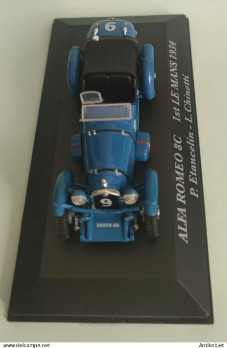 Alfa Romeo 8C 1st # 9 Le Mans 1934 IXO 1/43