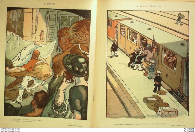 Le Rire 1920-01- 3 #  53 Journal humoristique Ed.Originale Harmonie