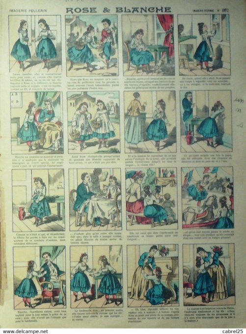 Rose & Blanche (Pellerin d'epinal)