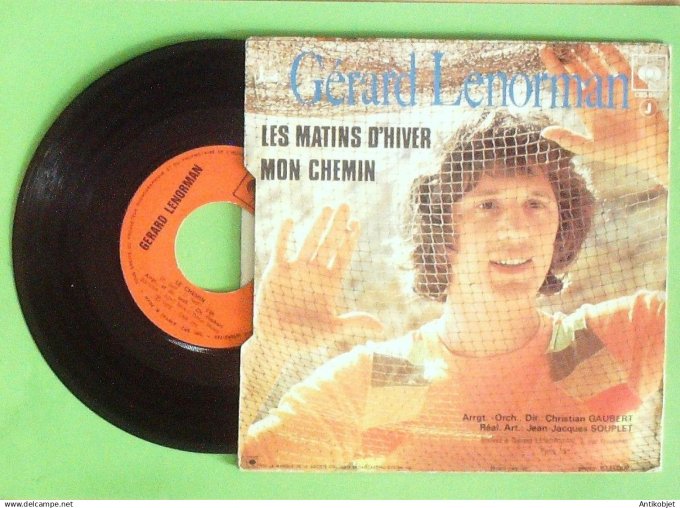 Lenorman Gérard 45T SP Les matins d'hiver 1972