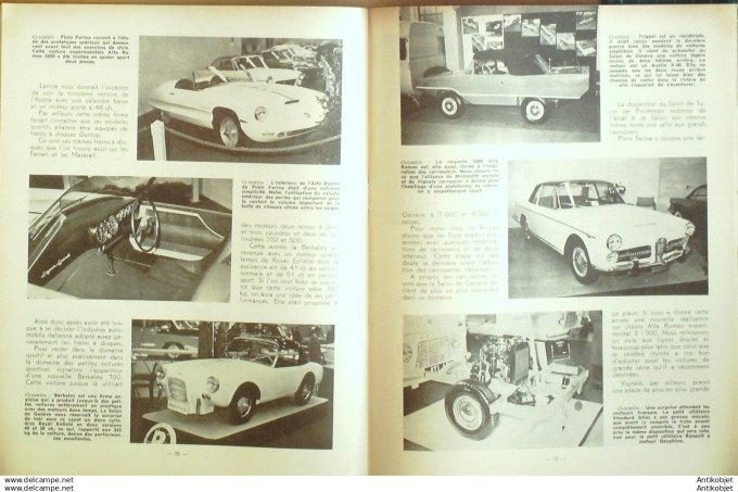 R.T Automobile Renault 1000 1400 Fiat 1800 Vauxhall Victor 157 # 1959