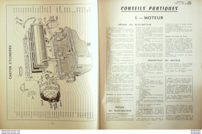 R.T Automobile Renault 1000 1400 Fiat 1800 Vauxhall Victor 157 # 1959