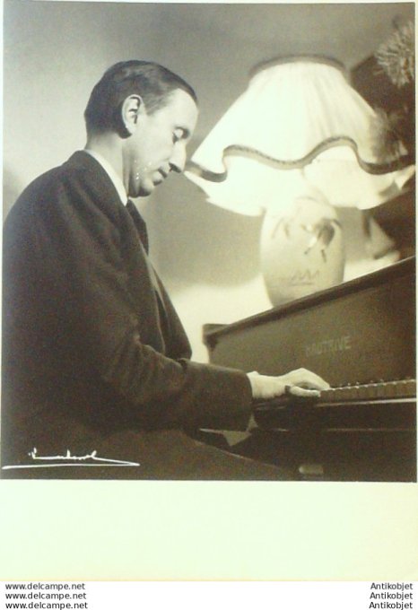 Alibert (photo de presse) dédicacée