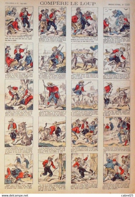 Compere Le Loup (Pellerin d'epinal)