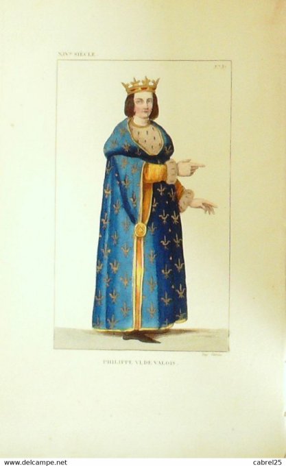 Philippe Vi De Valois 14ème 1852
