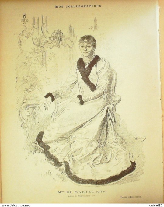 Le Rire 1895 n° 17  Heidbrinck Radiguet Bordier Motte Couturier Delaw Dépaquit