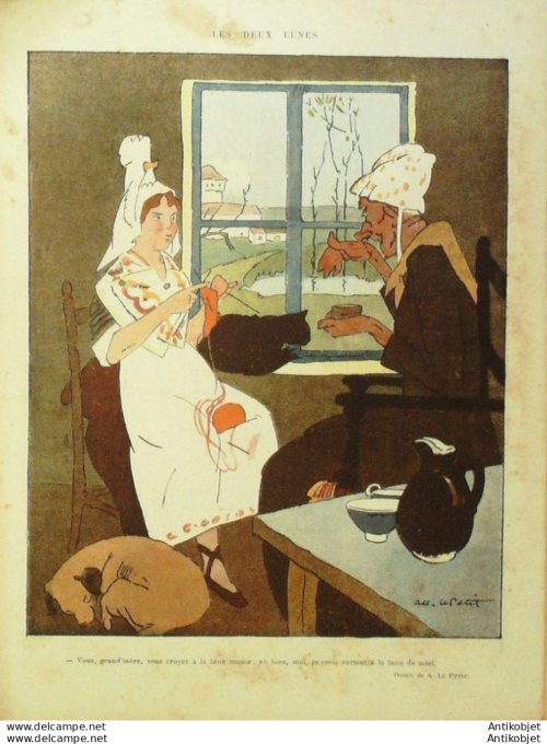 Le Rire 1919-04-26 #  17 Journal humoristique Ed.Originale Statues hottentiques