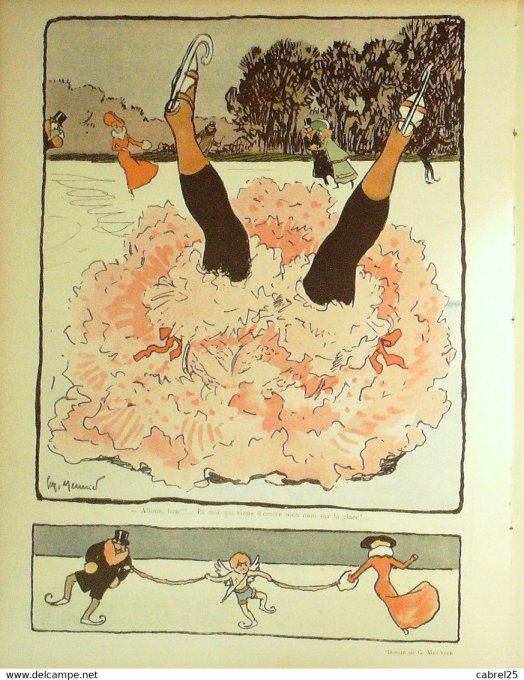 Le Rire 1903 n° 3 Léandre Irtibe Bofa Djim Sem Meunier Widhopff Grandjouan Fau