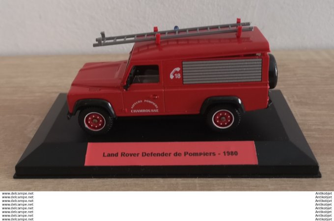 Land Rover Defender de Pompiers 1:43 1980