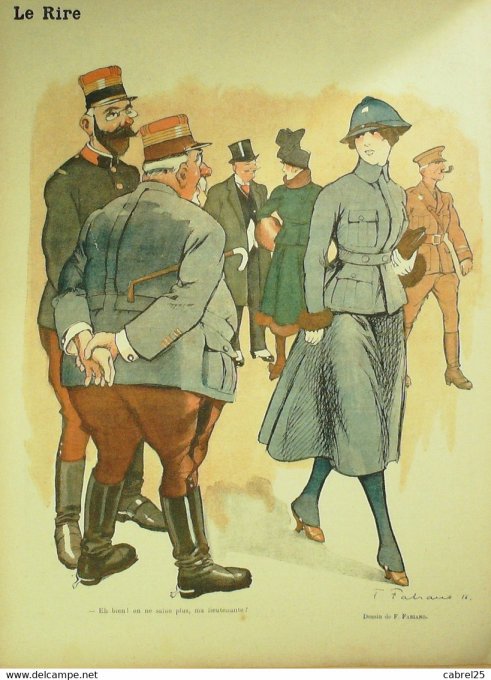 Le Rire Rouge 1916 n°  73 Grandjouan Mirande Genty Willette Métivet Montassier Nob