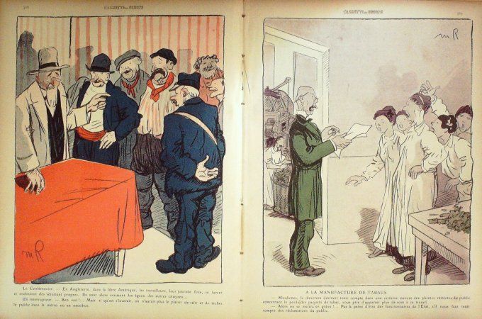 L'Assiette au beurre 1910 # 489 Ce pauvre public Metivet Radiguet