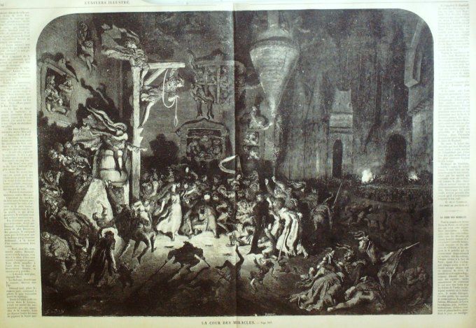 L'Univers illustré 1859 #  48 Guillaume II prince Prusse cour des miracles Vincennes (94)