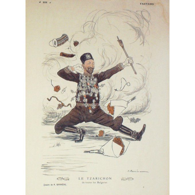 BARRERE-LE TZARICHON-BULGARIE-1924