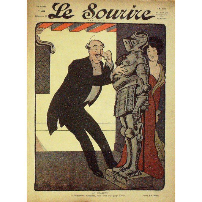 Le Sourire 1910 n°048 BURRET MARKOUS VALERIO OSTOYA PIERLIS HILLY DELAW