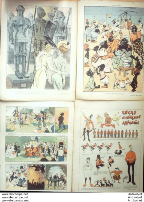 Le Rire 1897 n°143 Steinlen Robida Huard Puppett Engel Lebègue Fau