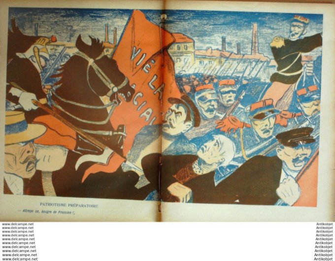 L'Assiette au beurre 1905 # 246 Les Armees de la IIIe Republique d'Ostoya