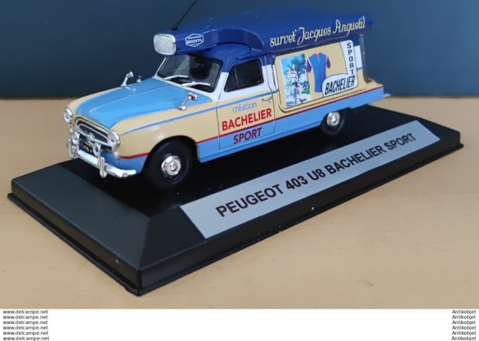 Peugeot 403 U8 Bachelier sport Tour de France 1:43 1960
