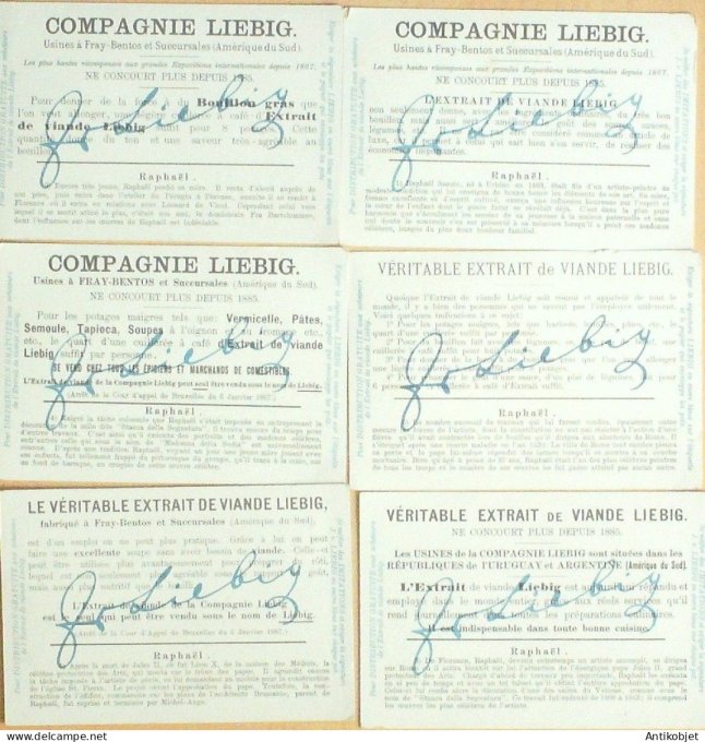 Chromo Liebig Sang  836 Raphael (1905)