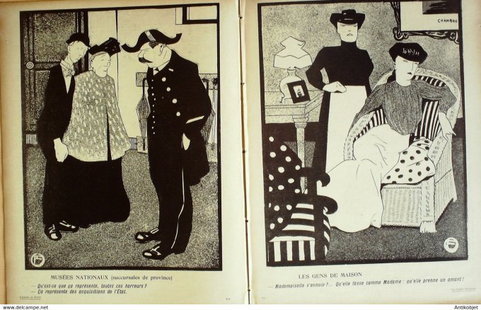 L'Assiette au beurre 1906 # 253 Les grands éducateurs Fourment Crales