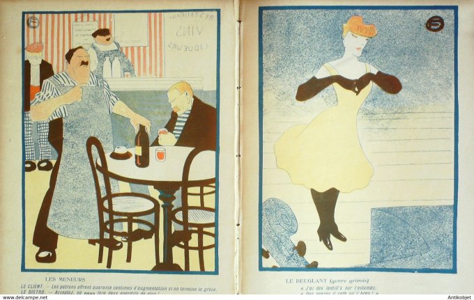 L'Assiette au beurre 1906 # 253 Les grands éducateurs Fourment Crales