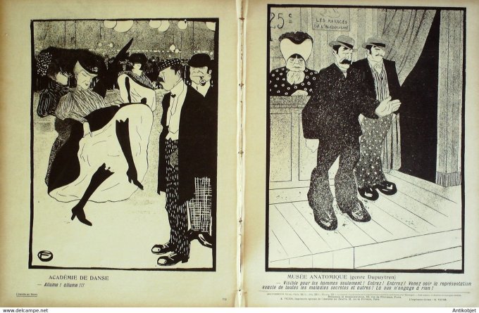 L'Assiette au beurre 1906 # 253 Les grands éducateurs Fourment Crales