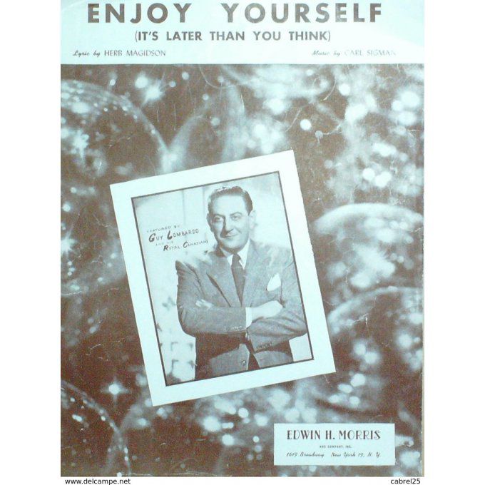 EDWIN H MORRIS-ENJOY YOURSELF-1948