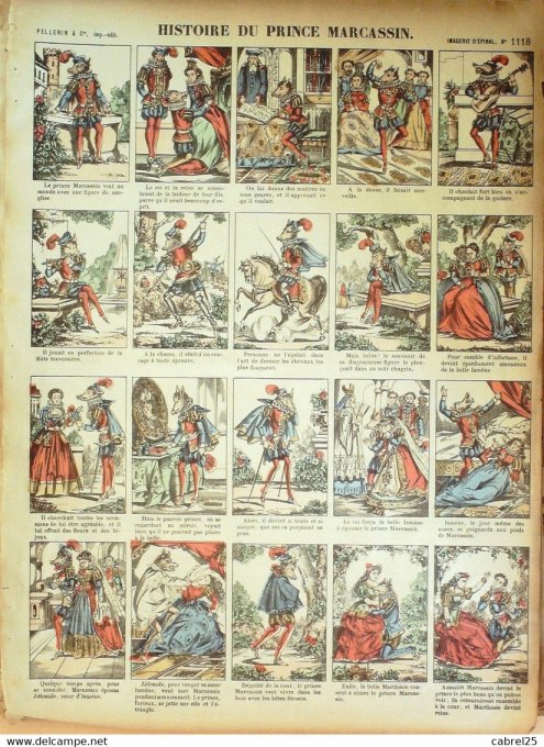 Histoire Du Prince Marcassin (Pellerin d'epinal)