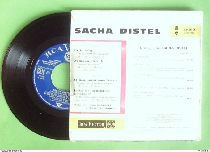 Distel Sacha 45T EP La la song 1965