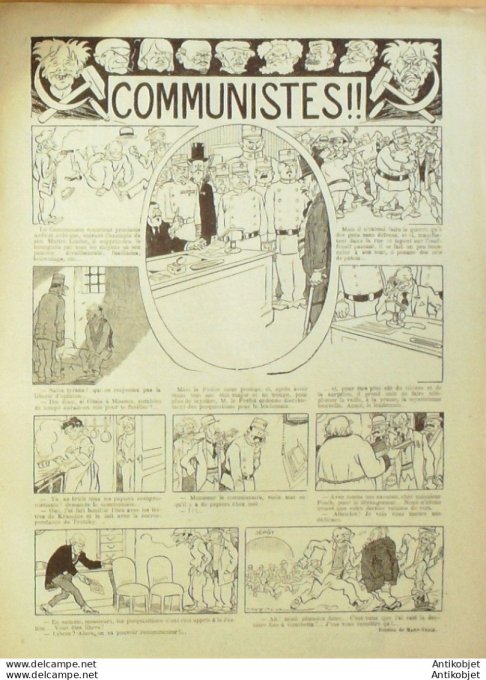 Le Rire 1921-06-25 # 125 Journal humoristique Ed.Originale La verite