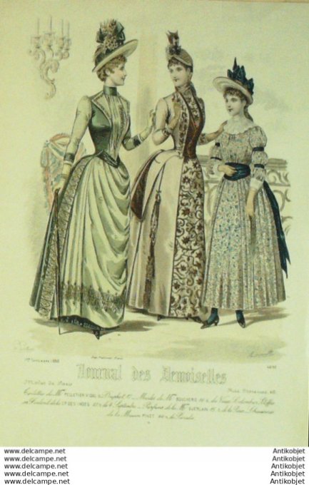 Journal de Demoiselles 1888 # 4692 (Maison Pelletier-Vidal)