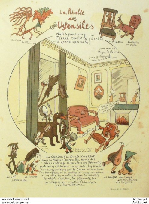 Le Rire 1919-04-12 #  15 Journal humoristique Ed.Originale Reims & St-Michel