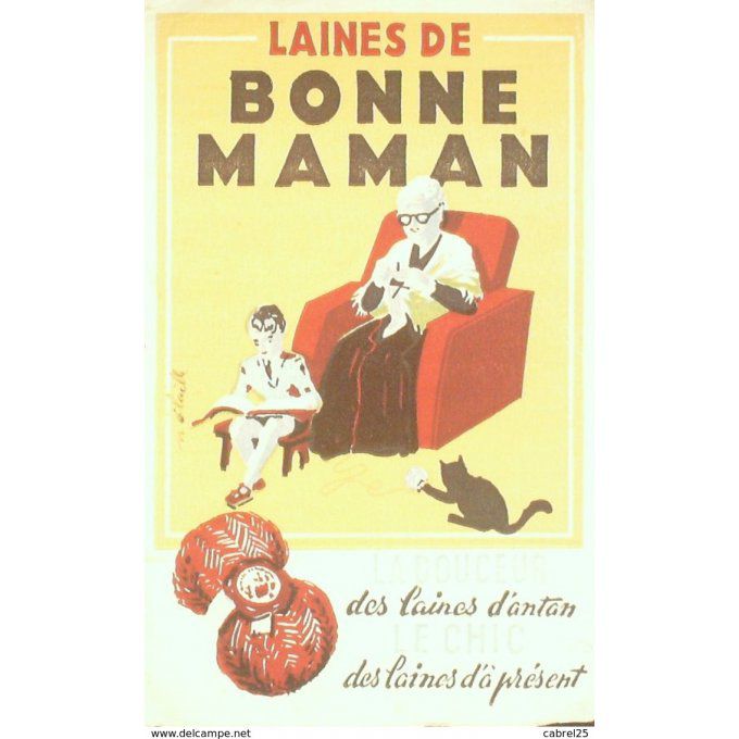 Buvard BONNE MAMAN Laine