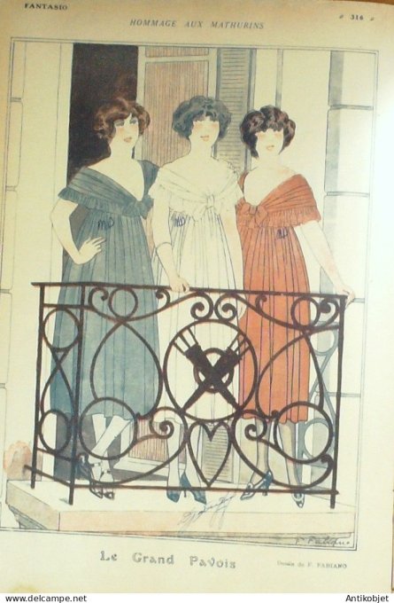 Fantasio 288 1919 Bosny Guillaume Tam Milliere Wegener Charpp