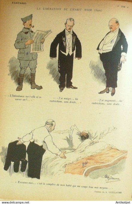 Fantasio 288 1919 Bosny Guillaume Tam Milliere Wegener Charpp