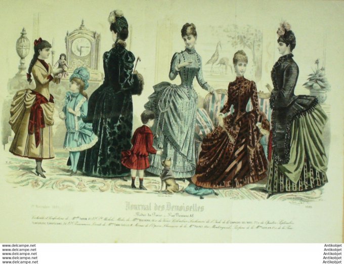 Journal de Demoiselles 1885 # 4545 (Maison Thirion) Gd format