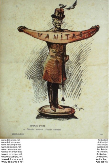 L'Assiette au beurre 1907 # 304 Le Duel Berger Rene