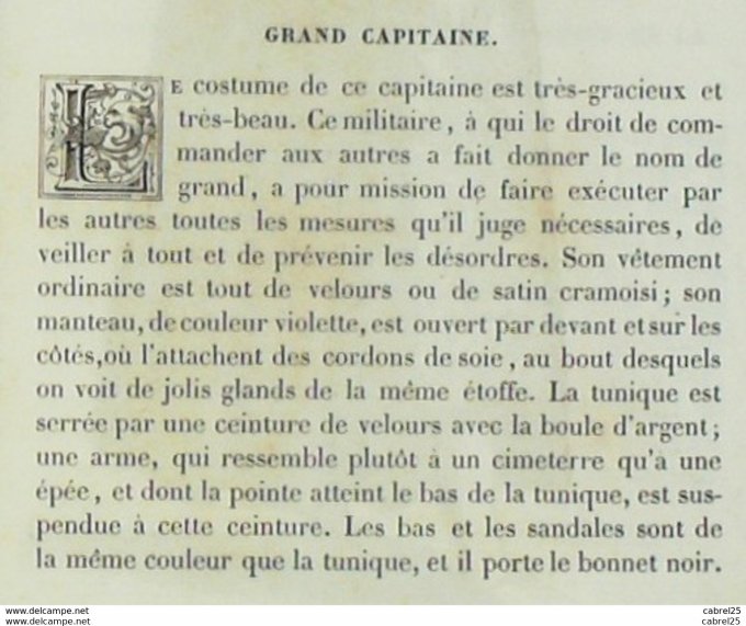 Italie Capitaine 1859