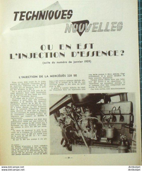 R.T Automobile Panhard Dyna Austin A55 Mighty Mite 155 # 1959