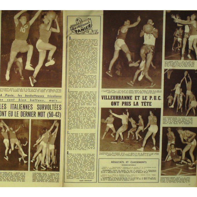 Miroir Sprint 1955 #  496 12 Déc Lampre Alkesbi Cohen Hamia Cohen Archambaud Mort Fr