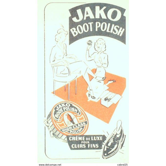 Buvard JAKO BOOT POLISH Entretien