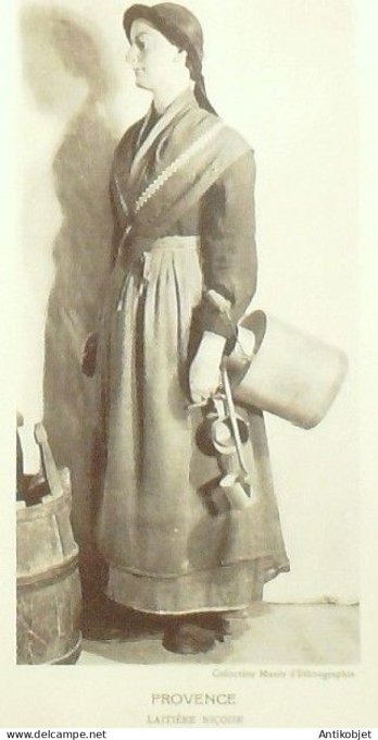 Provence-Alpes-Côte d'Azur Nice  (06) Laitière  par Ch.Massin XXème