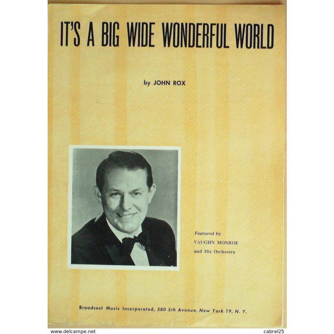 Rox John It's A Big Wide Wonderful World 1940
