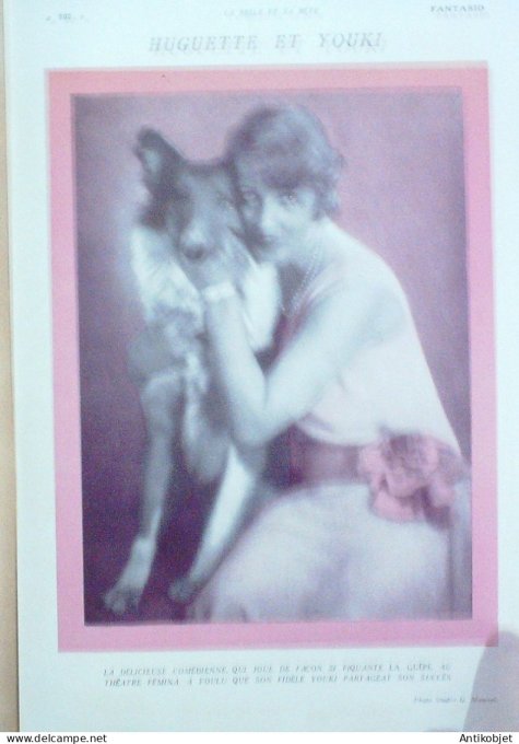 Fantasio 523 1928 Bernard Bruller Bonnotte Lissac Huguette & Youki